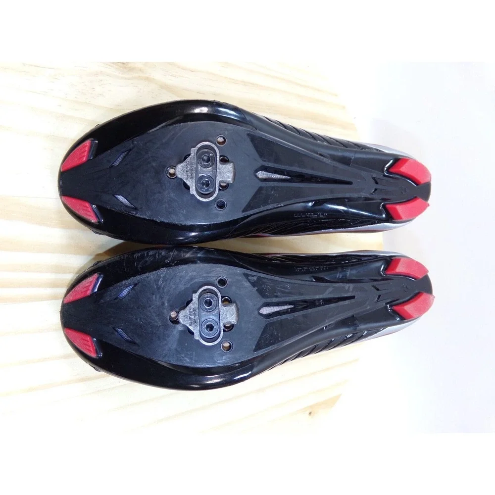 Bontrager Mens Cycling Shoes Circuit Black BOA System Black Red Size US 8 EU‎ 41